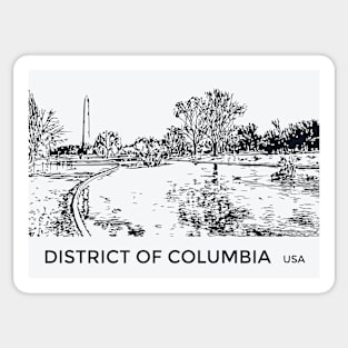 District of Columbia USA Sticker